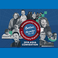 ASHA Convention 2018 logo