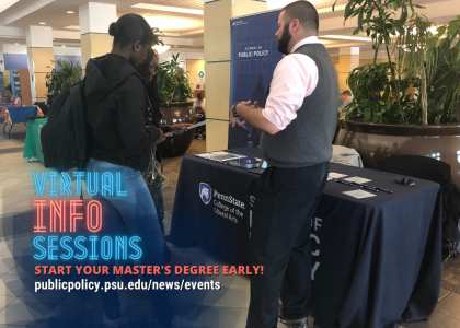 Integrated public policy program offers advanced degree options for undergrads 