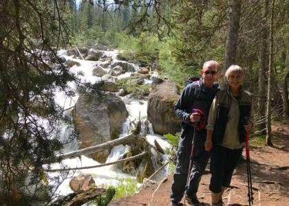 Suzie and Allen Martin at Banff National Park