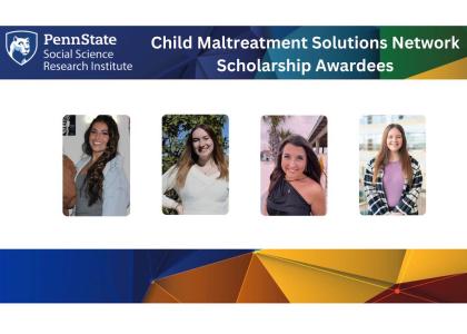 Child Maltreatment Solutions Network scholarship awardees 