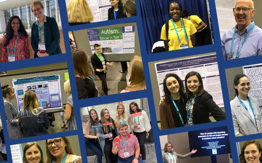 Collage of images from past ASHA Conferences