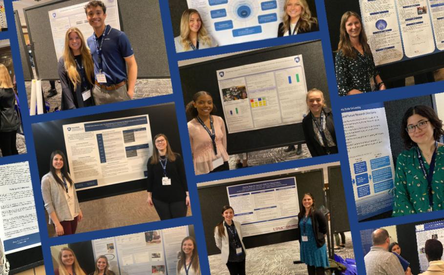 Collage of images from past PSHA conference presentations