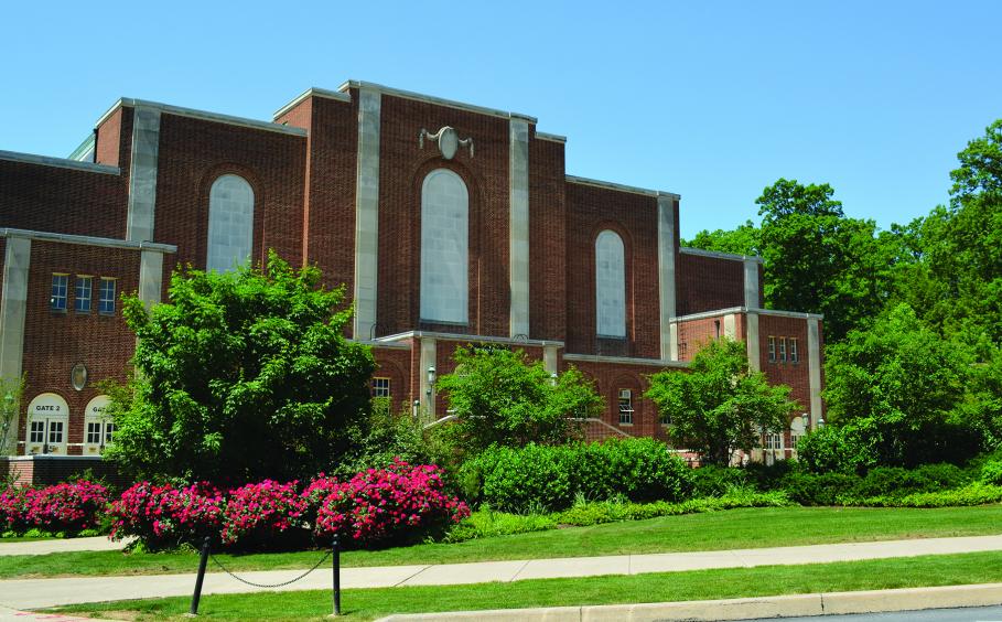 Outside view of Rec Hall at University Park campus.