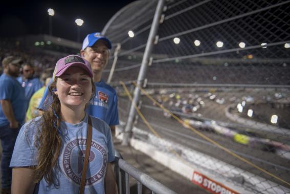 Grace Mannix at Richmond Raceway.